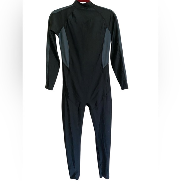 SBART Full Body Rashguard Diving Suit Surfing Snorkeling BLACK/Grey Large NE - Picture 3 of 8